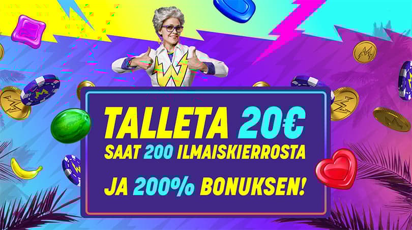 Wildz Casino tervetulobonus