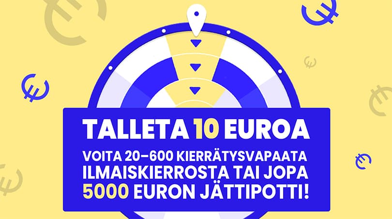 Tuohi Casino tervetuliaisbonus