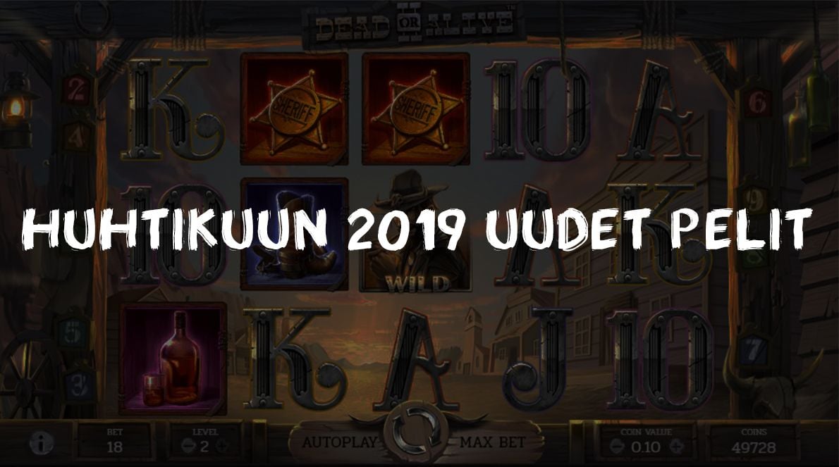 Huhtikuun 2019 uudet pelit
