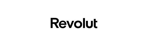 Revolut casino logo on musta Revolut-teksti valkoisella taustalla. Katso täältä Revolut-kasinot kokemuksia!
