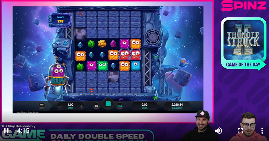 candy spinz casino free spins
