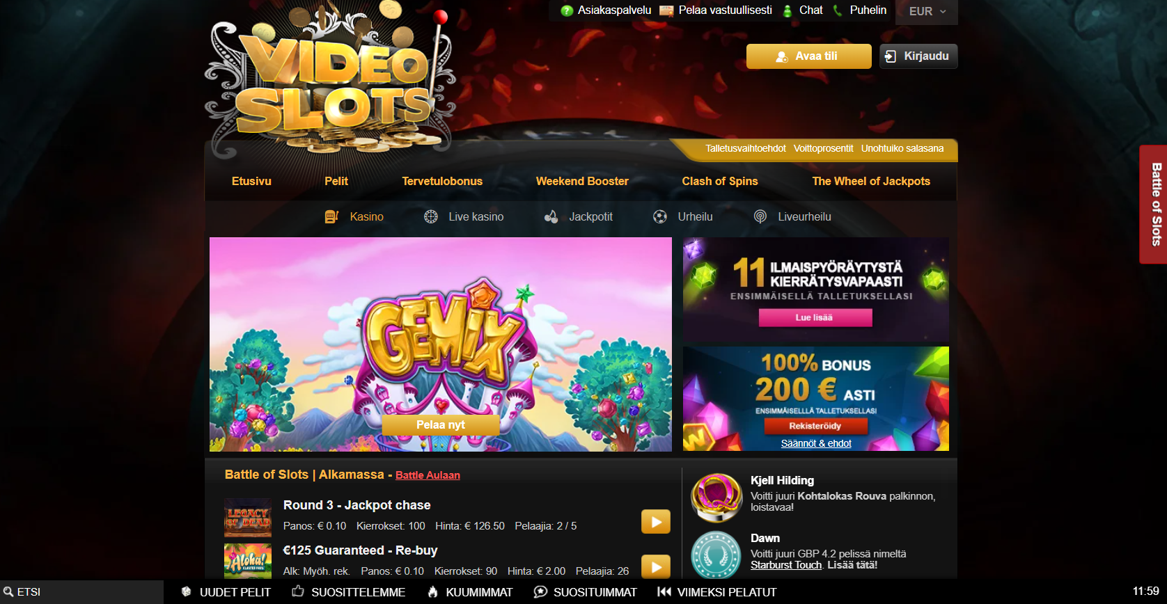 paras nettikasino ilman rekisteröitymistä