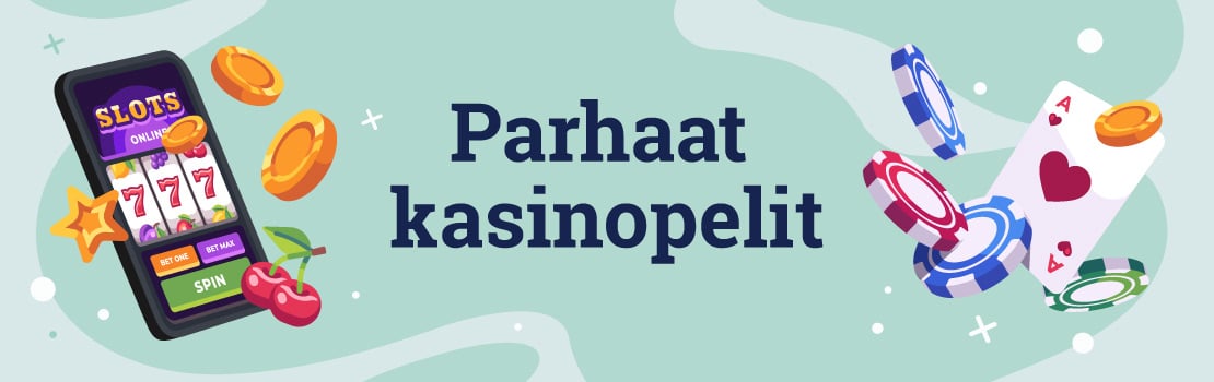 Parhaat kasinopelit