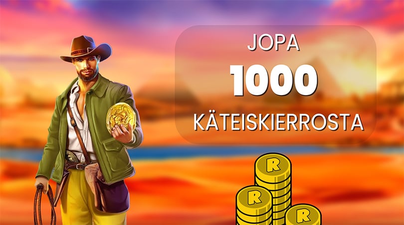 Refuel Casino tarjous yhteensä jopa 1000 ilmaiskierrosta ilman kierrätysvaatimusta neljällä talletuksella